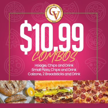 10.99 combos from Cousin Vinnys serving multiple location in Ohio, Indiana and Virginia.